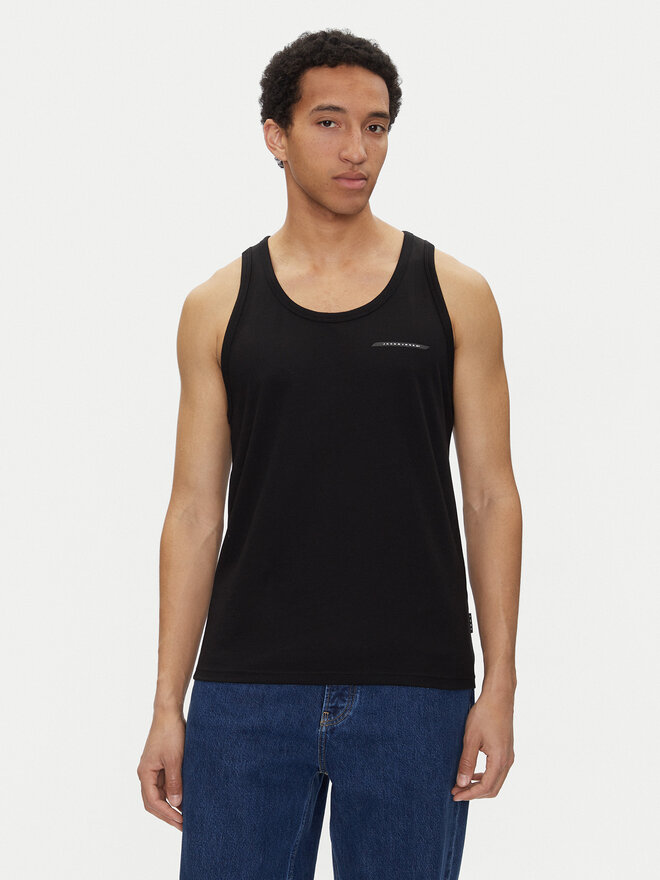 Jack&Jones Jack&Jones Tank top marškinėliai Fusion 12276614 Juoda Regular Fit