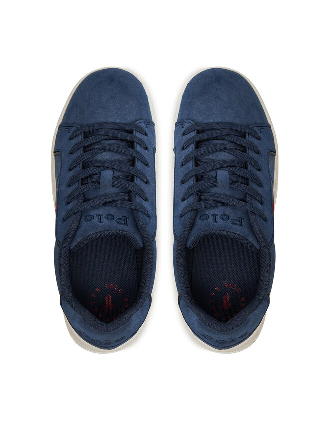 Polo Ralph Lauren Sneakersy Polo Ralph Lauren Heritage Court III RL01255410 Tmavomodrá
