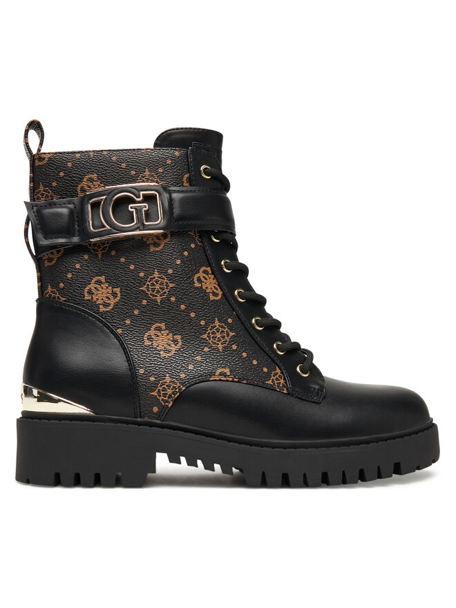 Guess Schnürstiefeletten Guess FLTORA FAL10 Schwarz