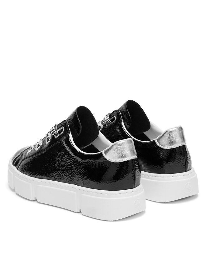 Rieker Sneakersy Rieker N59A2-00 Czarny