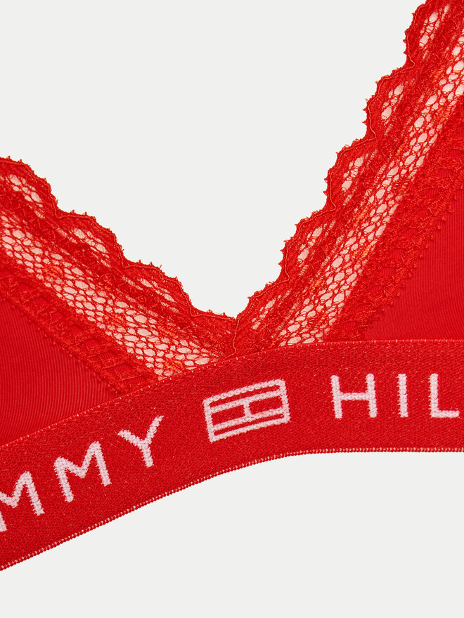 Tommy Hilfiger Tommy Hilfiger Trikotni nedrček UW0UW04242 Rdeča
