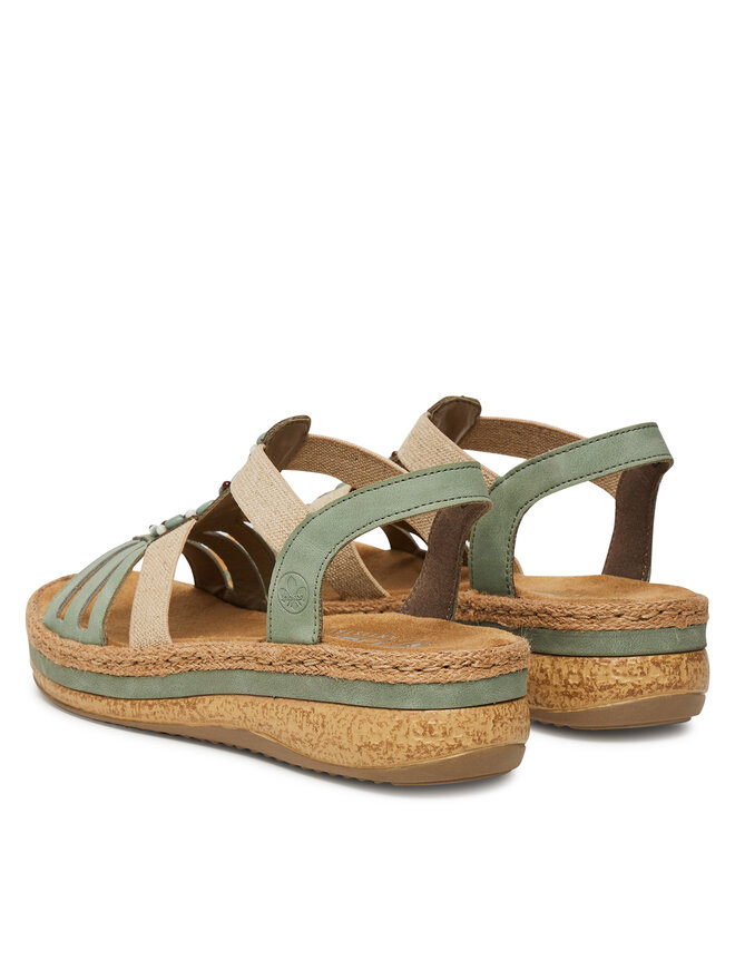 Rieker Sandalen Rieker V0920-52 Grün