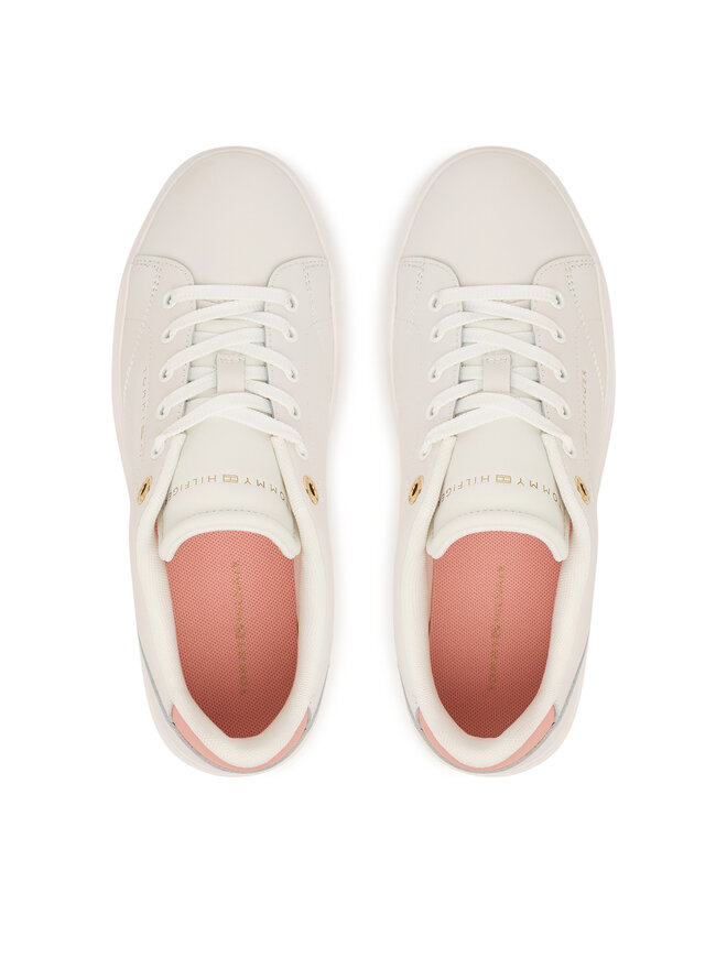 Tommy Hilfiger Sneakers Tommy Hilfiger Th Chic Sneaker FW0FW09105 Creme