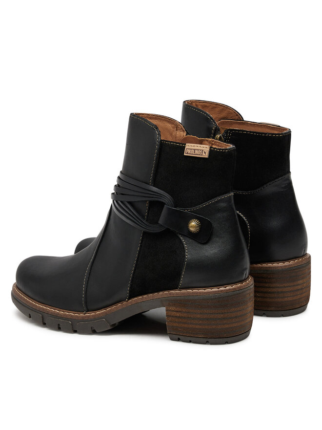 Pikolinos Botine Pikolinos W1T-8906C2 Negru