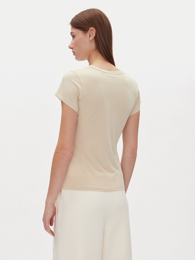 BOSS BOSS Camiseta C_Eslane_4 50540432 Beis Slim Fit