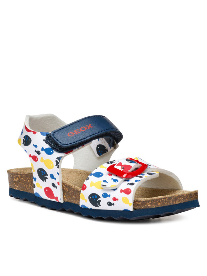 Geox Szandál Geox B Chalki B922QA 4 C0050 S Fehér