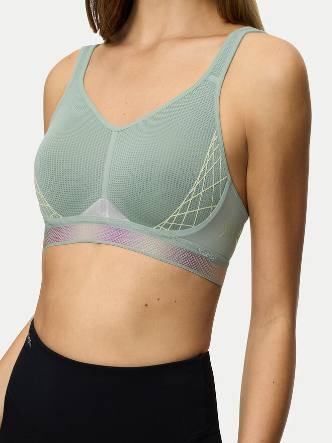 Triumph Triumph Špotni nedrček Triaction Cardio Flow 10205923 Zelena
