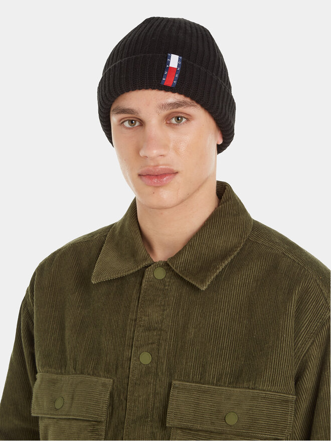Tommy Jeans Σκούφος Tommy Jeans Im Tju Unisex Beanie AU0AU01808 Μαύρο