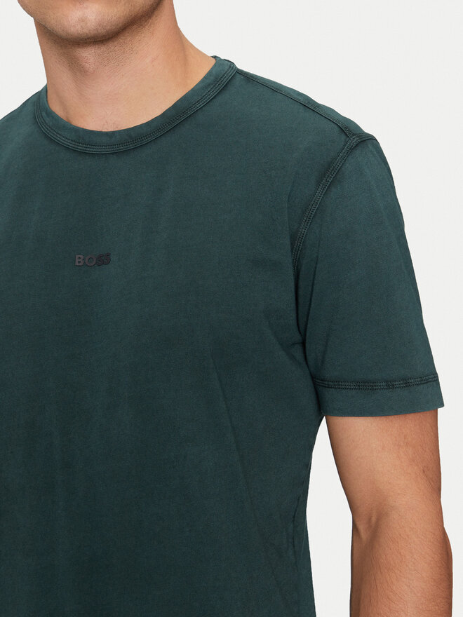 BOSS BOSS Camiseta Tokks 50502173 Verde Regular Fit