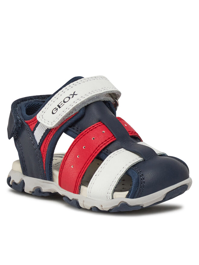 Geox Σανδάλια Geox B Sandal Flaffee Boy B4559B 08515 C0735 M Σκούρο μπλε