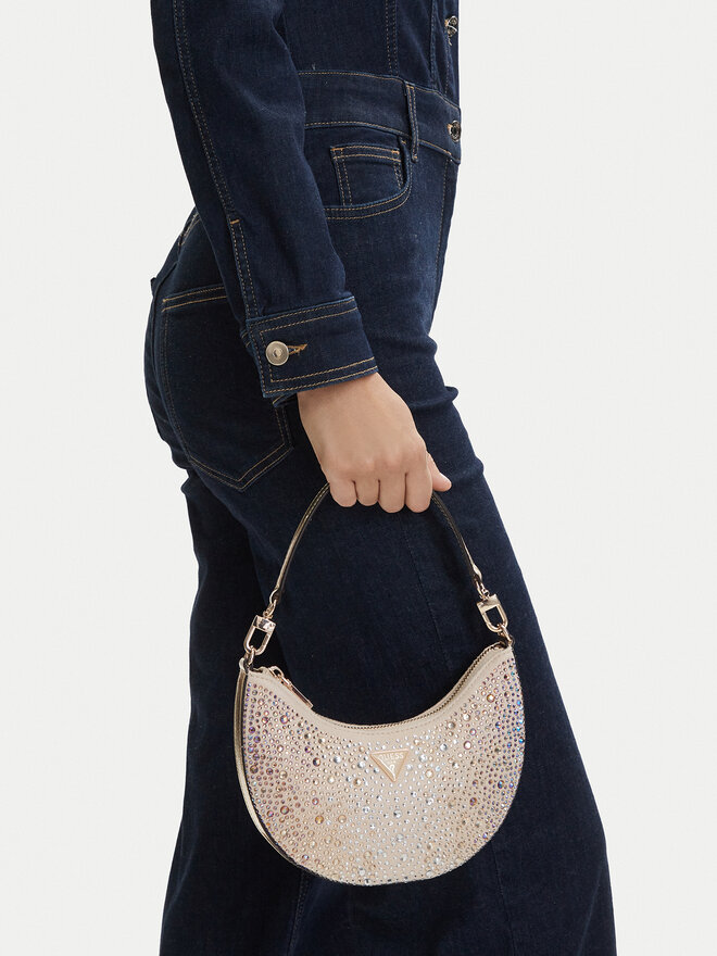 Guess Handtasche Guess Tasmin Mini HWEG99 31720 Goldfarben