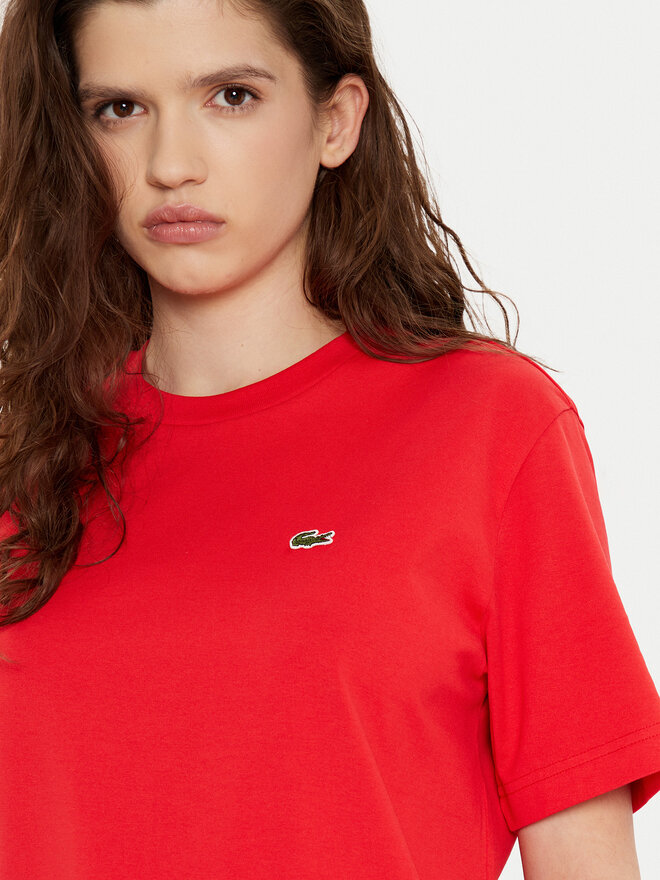 Lacoste Lacoste Marškinėliai TF7215 Raudona Regular Fit