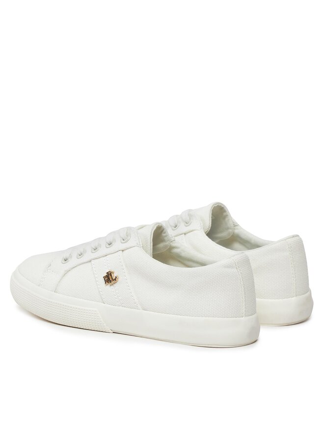 LAUREN RALPH LAUREN Πάνινα παπούτσια Lauren Ralph Lauren Janson II 802804598001 Λευκό