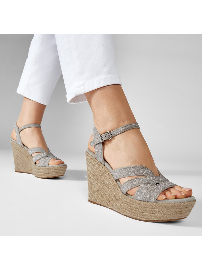 Steffen Schraut Espadrilles Steffen Schraut 33 Glitter Corner 4211390 Silberfarben