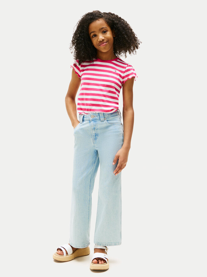 Tommy Hilfiger Tommy Hilfiger T-Shirt Essential KG0KG08744 Rosa Regular Fit