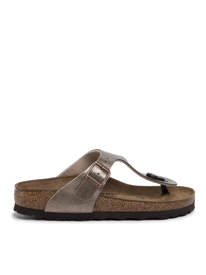 Birkenstock Japonki Birkenstock Gizeh Bs 1016145 Brązowy