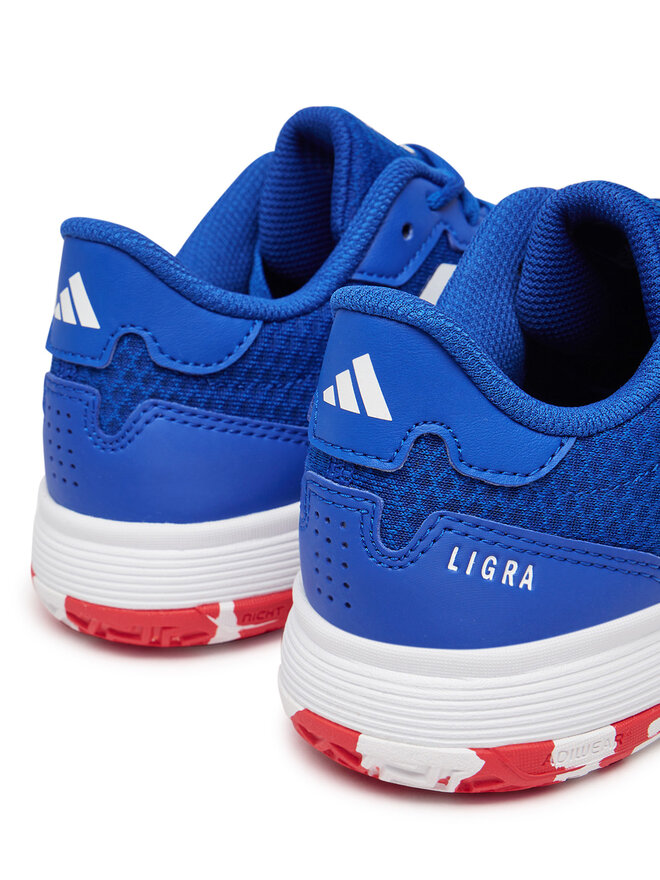 adidas Buty halowe adidas Ligra 8 Indoor Shoes Kids IH8245 Niebieski