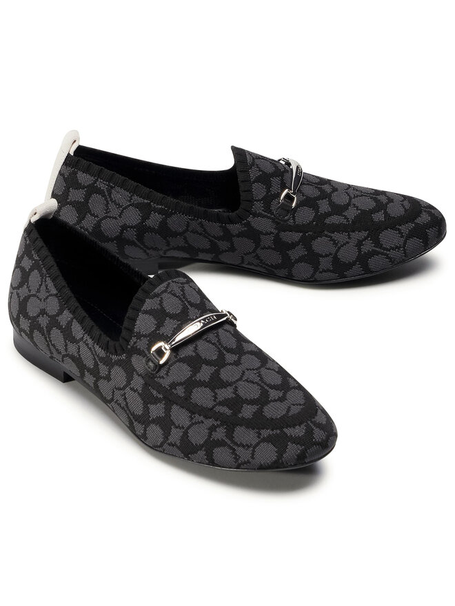 Coach Halbschuhe Coach Harling Knit Loafer G5149 11002151 Schwarz