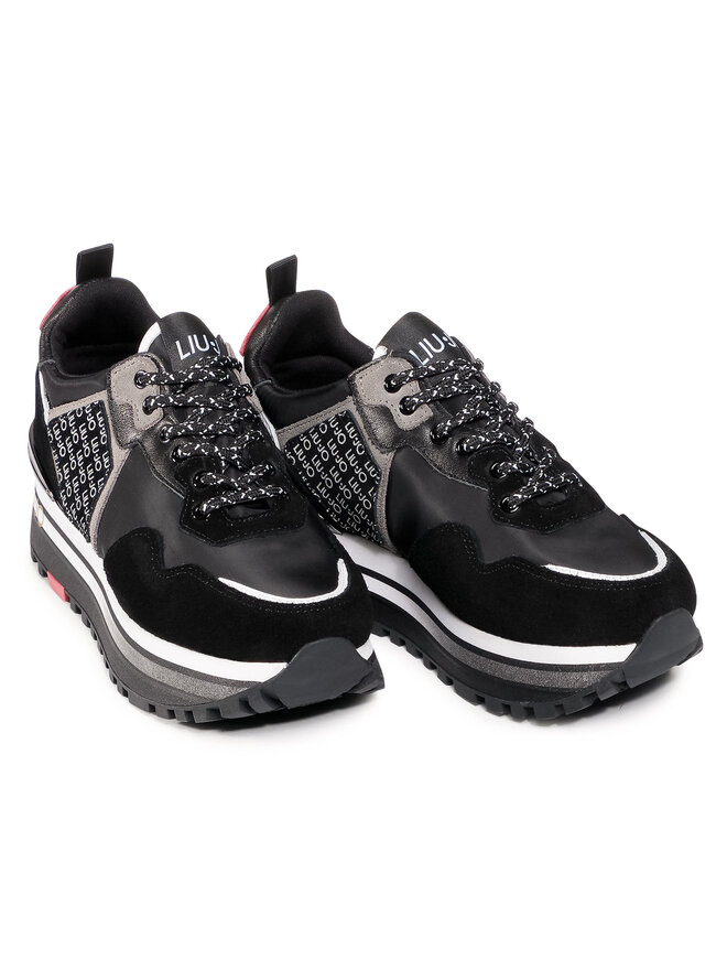 Liu Jo Снікерcи Liu Jo Wonder Maxi 01 BF0069 PX003 Чорний