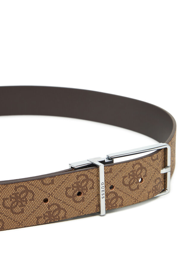 Guess Pánsky opasok Guess BMAGLO P5235 Hnedá
