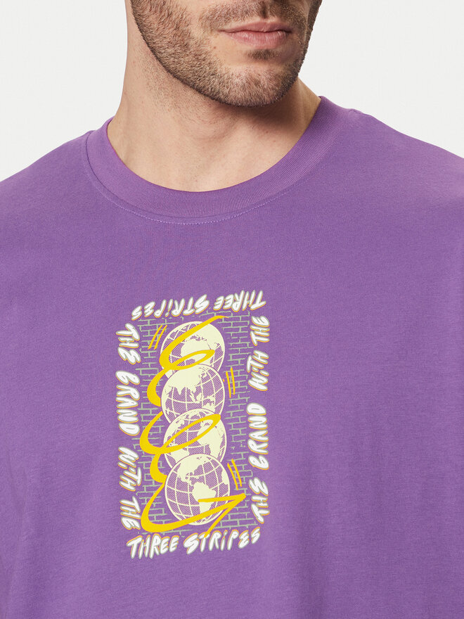 adidas adidas Camiseta Trefoil Series JP4498 Violeta Regular Fit