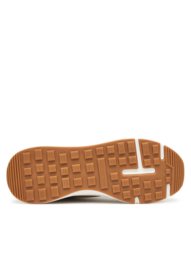 Tommy Hilfiger Μποτίνια Tommy Hilfiger Hilfiger W Nbk Sde Hybrid Boot FM0FM05609 Χακί