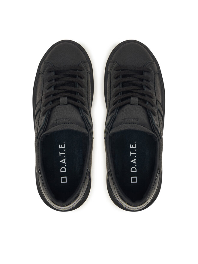 D.A.T.E. Sneakers D.A.T.E. Hill Low Platform W431-HP-MN Schwarz