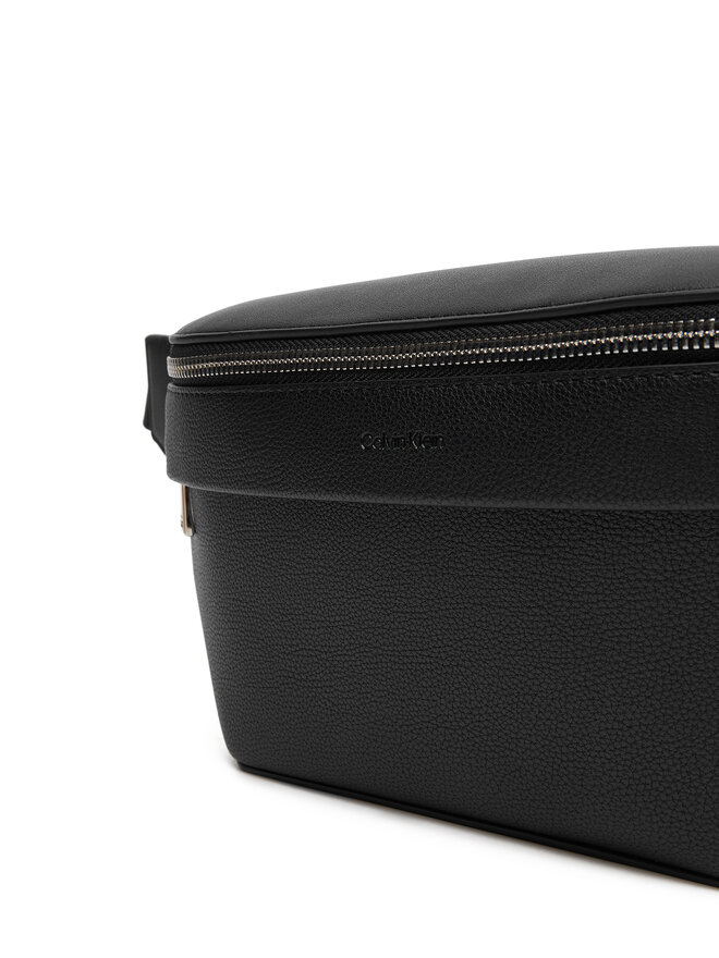 Calvin Klein Τσαντάκι μέσης Calvin Klein Micro Pebble Waistbag 38 LV04D3002G Μαύρο