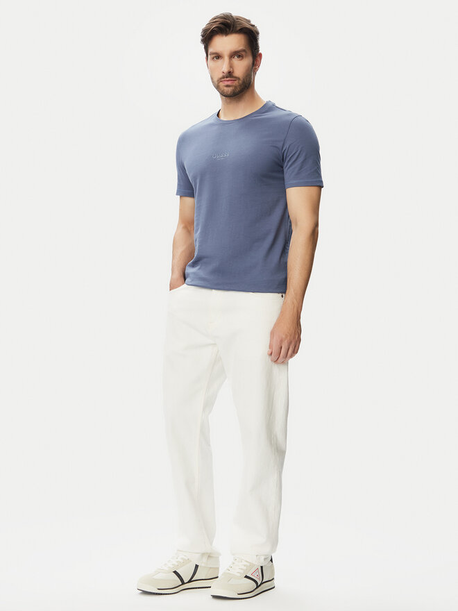 Guess Guess Футболка 153107 Голубий Classic Fit