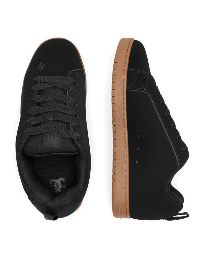 DC Sneakersy DC COURT GRAFFIK 300529-BGM Čierna