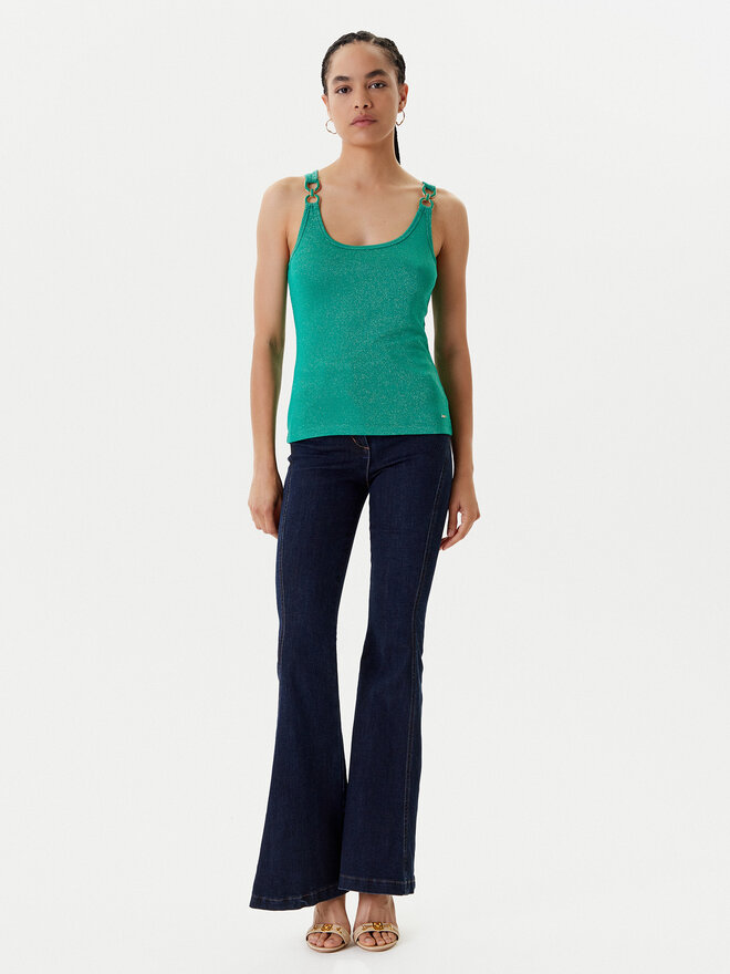Morgan Morgan Felső 251-DIDONI Zöld Slim Fit