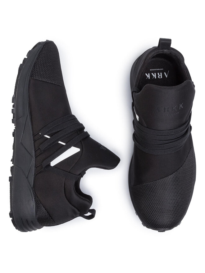 ARKK Copenhagen Sneakers ARKK Copenhagen Raven Mesh Hl S-E15 Vibram TE1400-99-10-M Schwarz