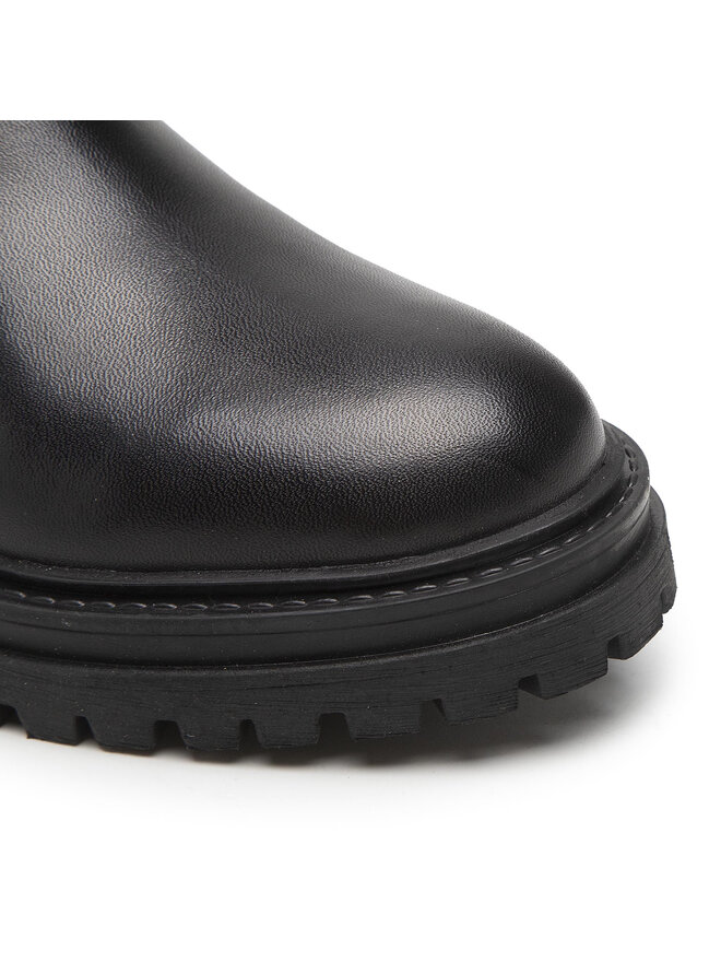 Geox Cizme lungi muschetar Geox D Iridea H D16HRH 0KB43 C9999 Negru