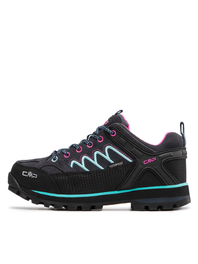 CMP Bakancs CMP Moon Low Wmn Trekking Shoe Wp 31Q4786 Fekete