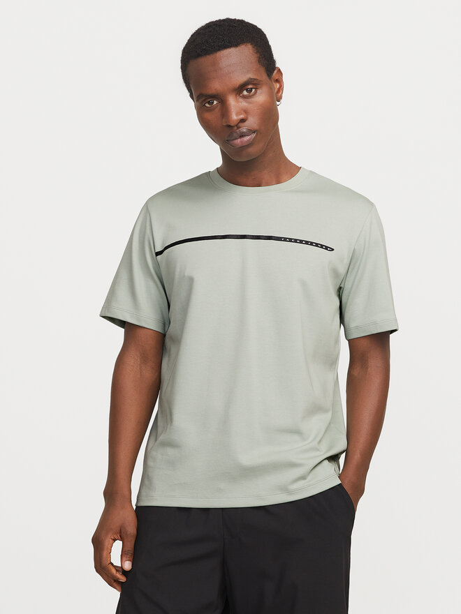 Jack&Jones Jack&Jones Marškinėliai Fusion 12273120 Žalia Regular Fit