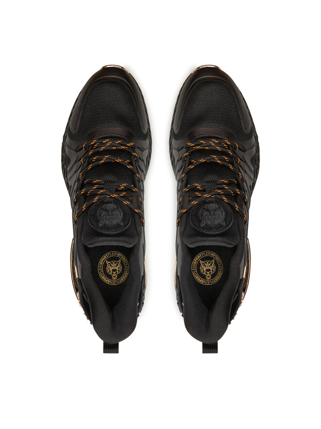 Plein Sport Laisvalaikio batai Plein Sport Chrome Tiger Gen.X.-02 FACS USC0398 STE003N Juoda