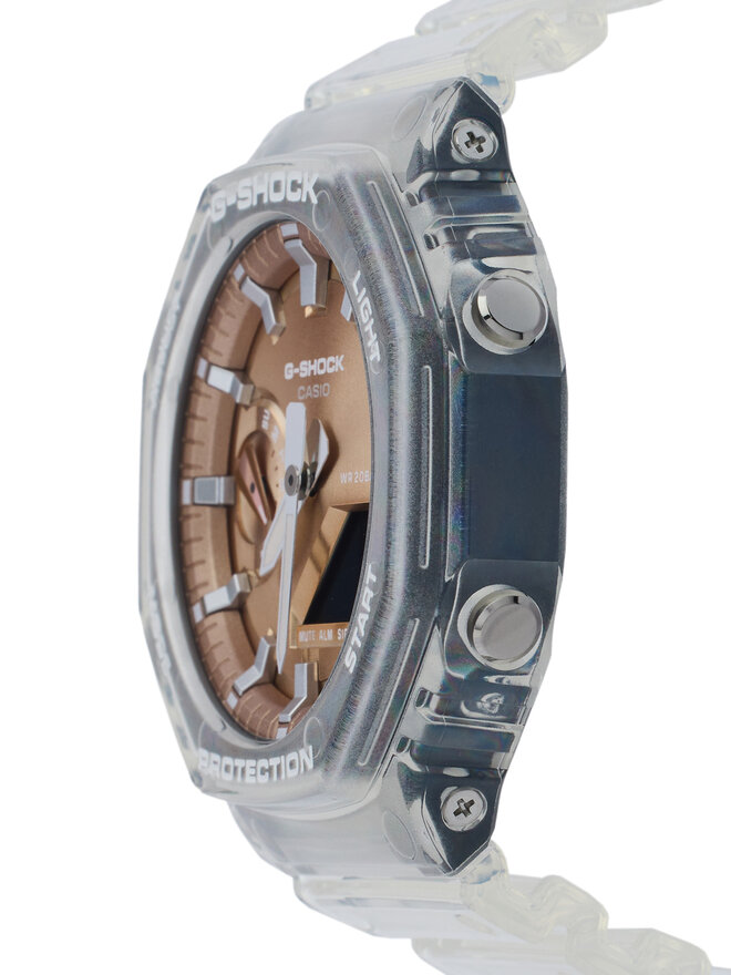 G-Shock Pulkstenis G-Shock GA-2100BM-7A5ER Caurspīdīgs