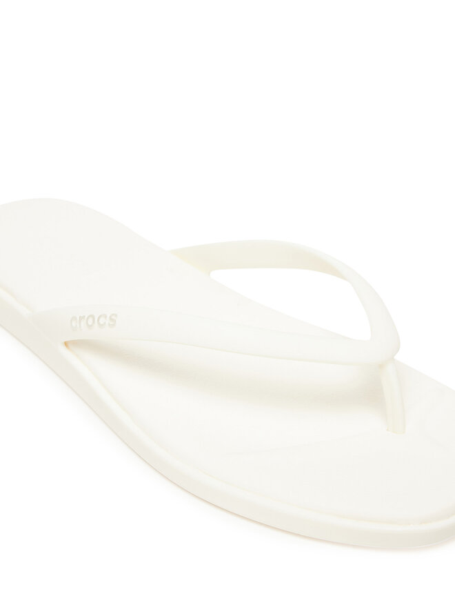 Crocs Zehentrenner Crocs Miami Flip 211435 Écru
