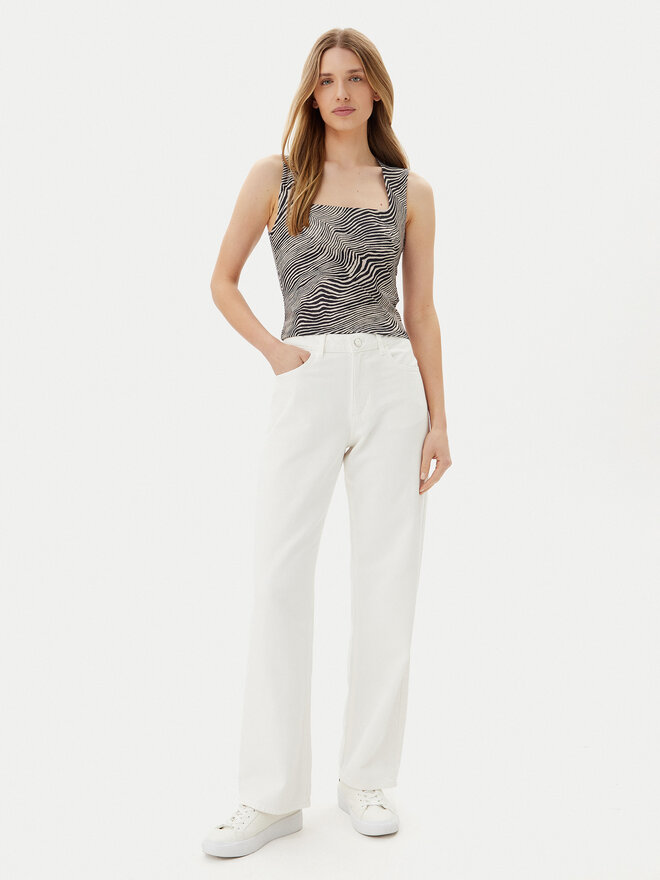 Vero Moda Vero Moda Felső Million 10312751 Bézs Slim Fit