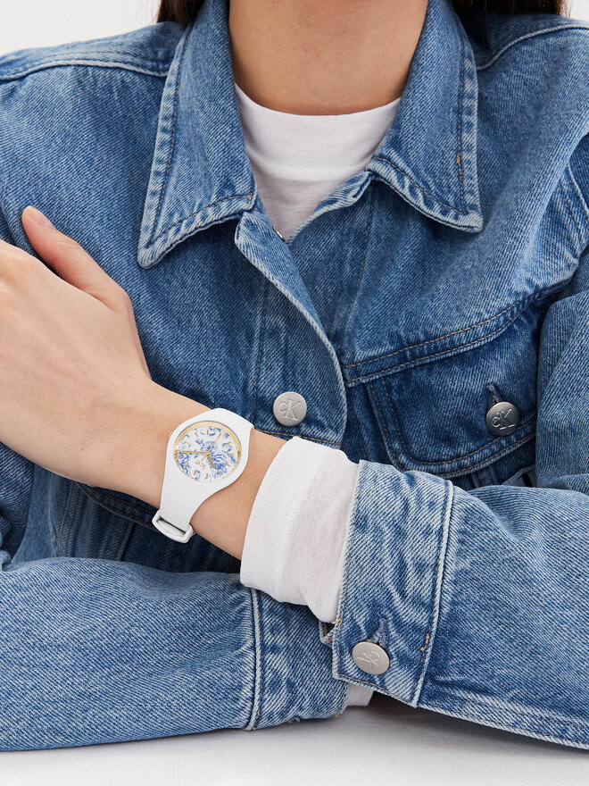 Ice-Watch Ρολόι Ice-Watch Ice Blue 019226 S Λευκό