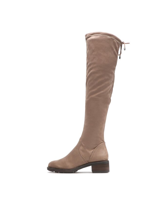 Tamaris Stivali sopra il ginocchio Tamaris 1-25507-29 Beige