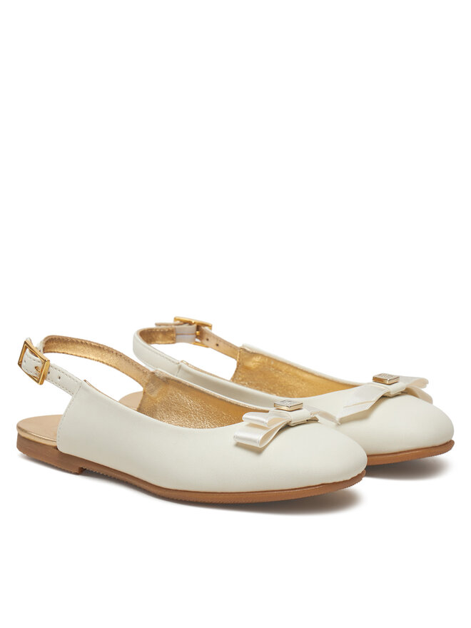 Tommy Hilfiger Сандали Tommy Hilfiger Ballerina Chanel T4A3-33929-0206 M Екрю