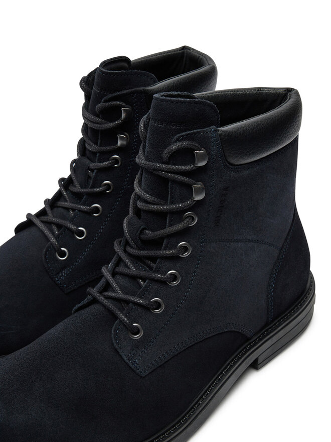 Tommy Hilfiger Csizma Tommy Hilfiger Outdoor Suede FM0FM05193 Sötétkék