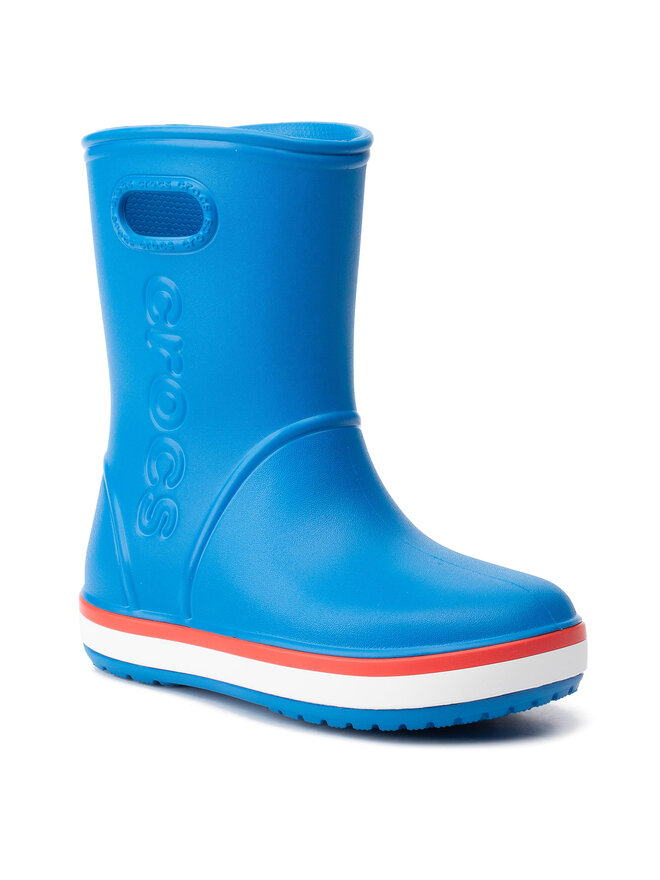 Crocs Gummistiefel Crocs Crocband Rain Boot K 205827 Blau
