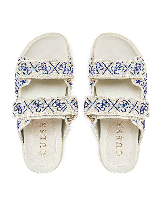 Guess Шльопанці Guess FLJFDZ FAB19 Écru