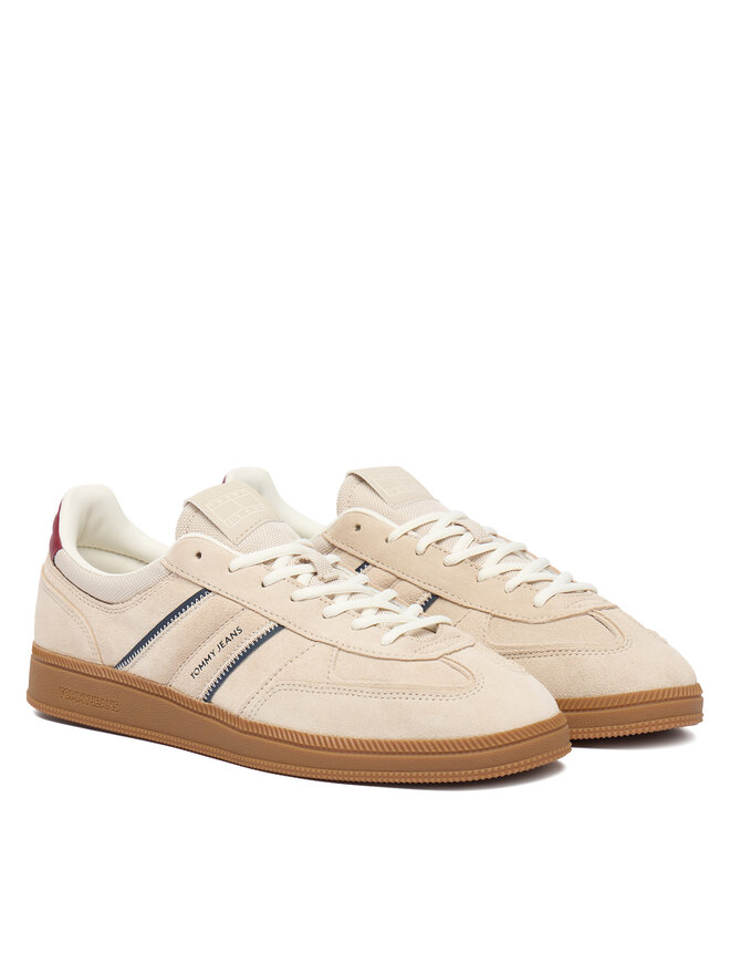 Tommy Jeans Sneakers Tommy Jeans The Greenwich Edge Suede EM0EM01662 Écru