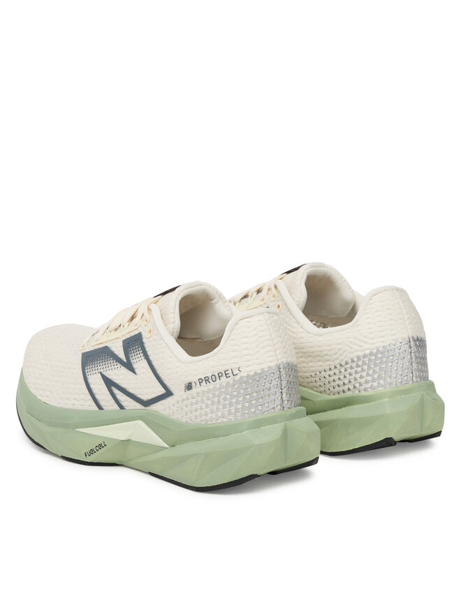 New Balance Маратонки за бягане New Balance FuelCell Propel V5 MFCPRCA5 Екрю