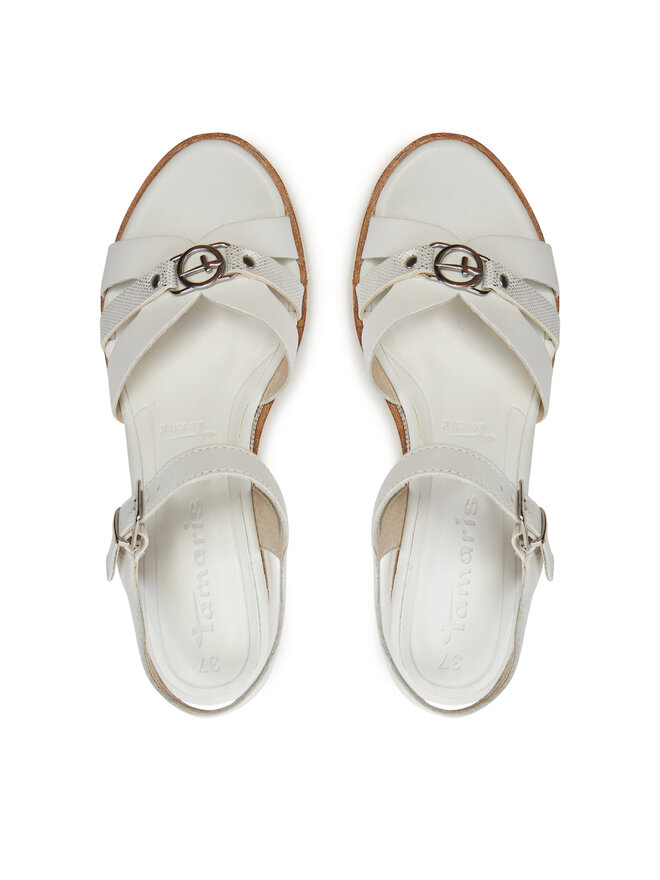 Sandalias Tamaris 1 28010 42 Blanco zapatos.es