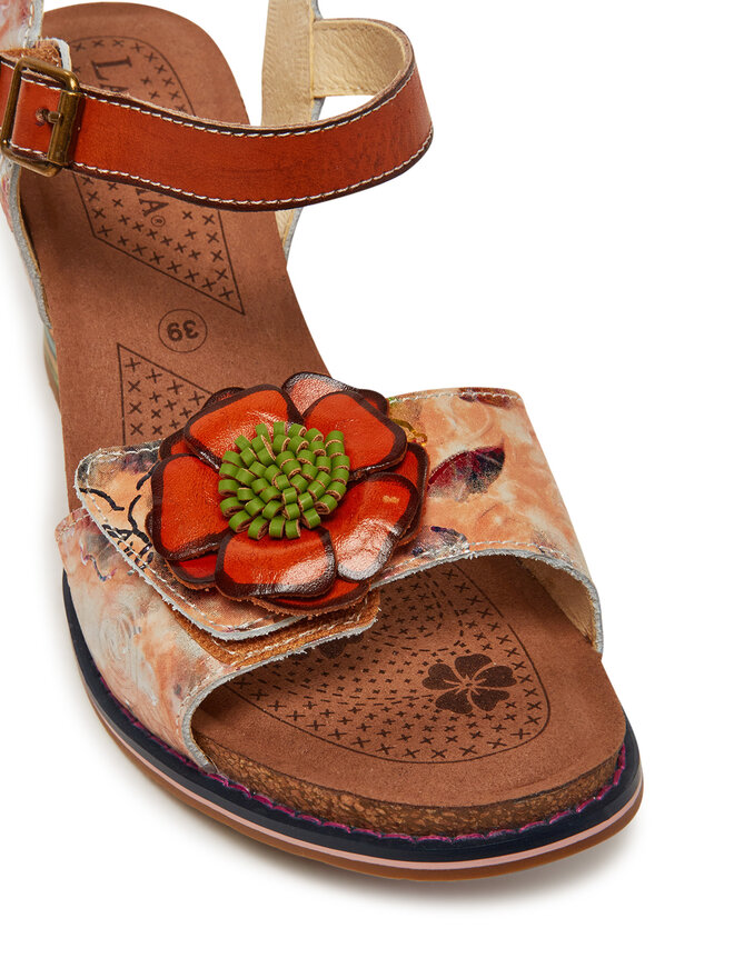 Laura Vita Sandalen Laura Vita Decbyo 22 Orange