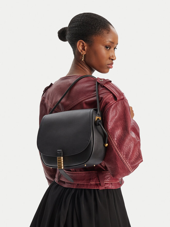 PINKO Handtasche PINKO Saddle Classic AI 24-25 PLTT 103830 A1ZX Schwarz